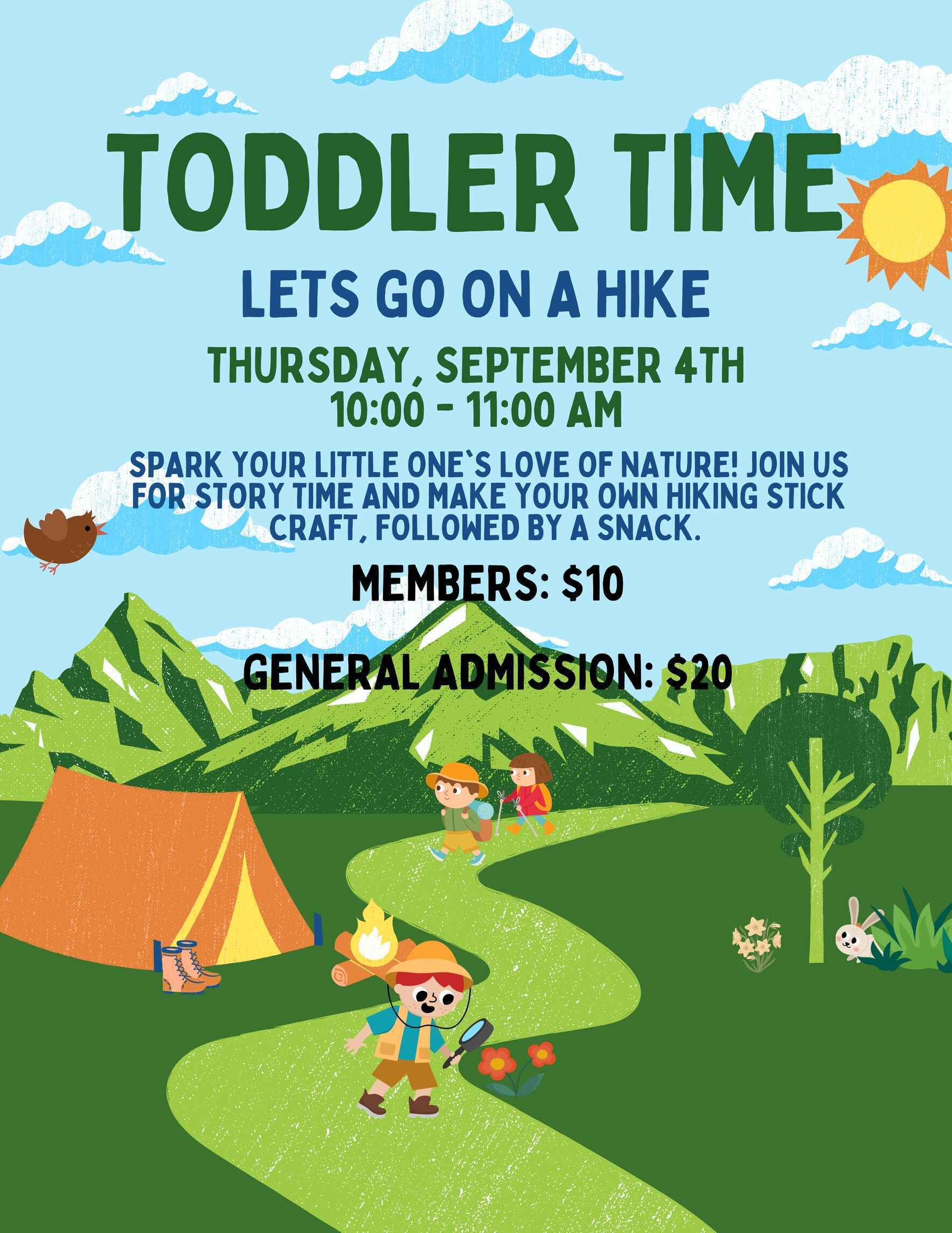 Toddler Time September 4th image