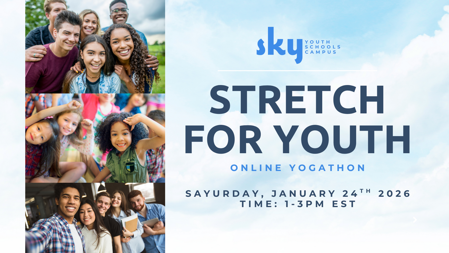 Stretch for Youth: A Yogathon for Mental Health image