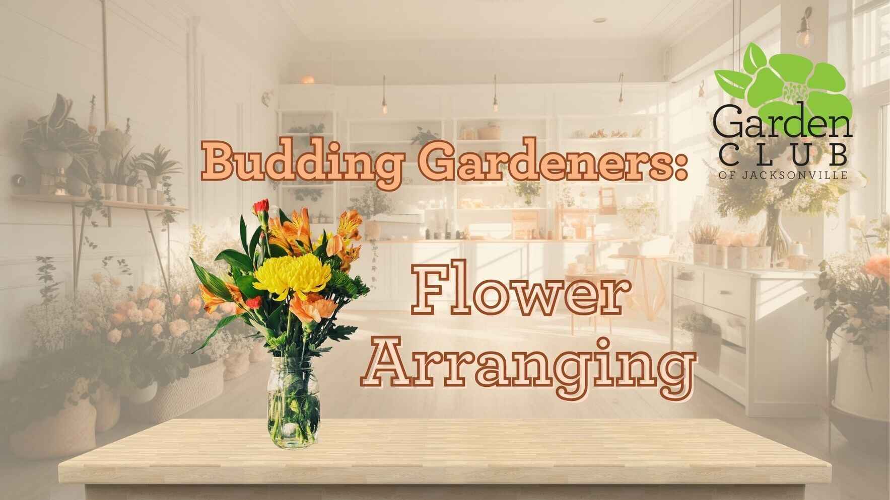 Budding Gardeners: Flower Arranging image
