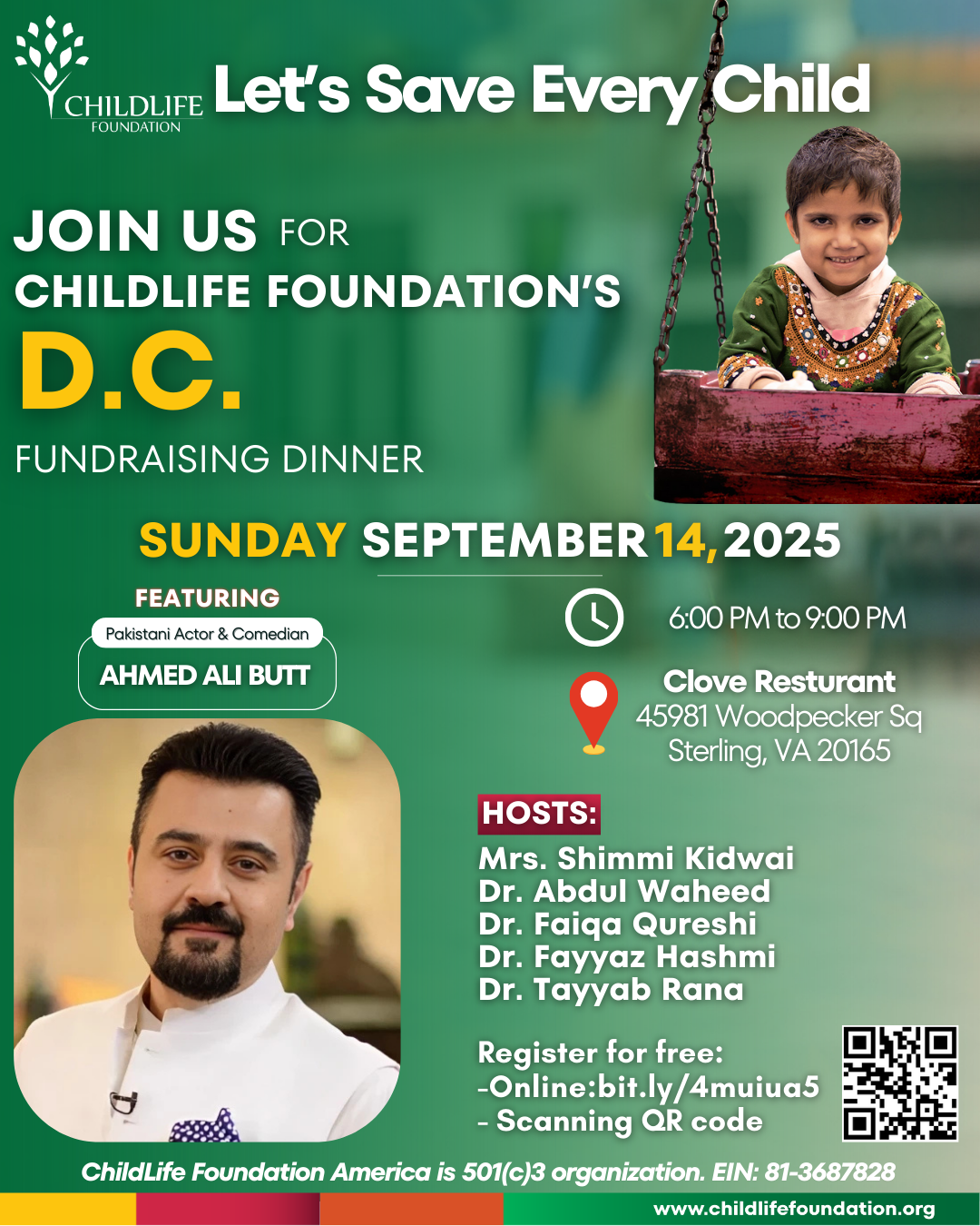 ChildLife Foundation Annual Fundraising Dinner - D.C. image
