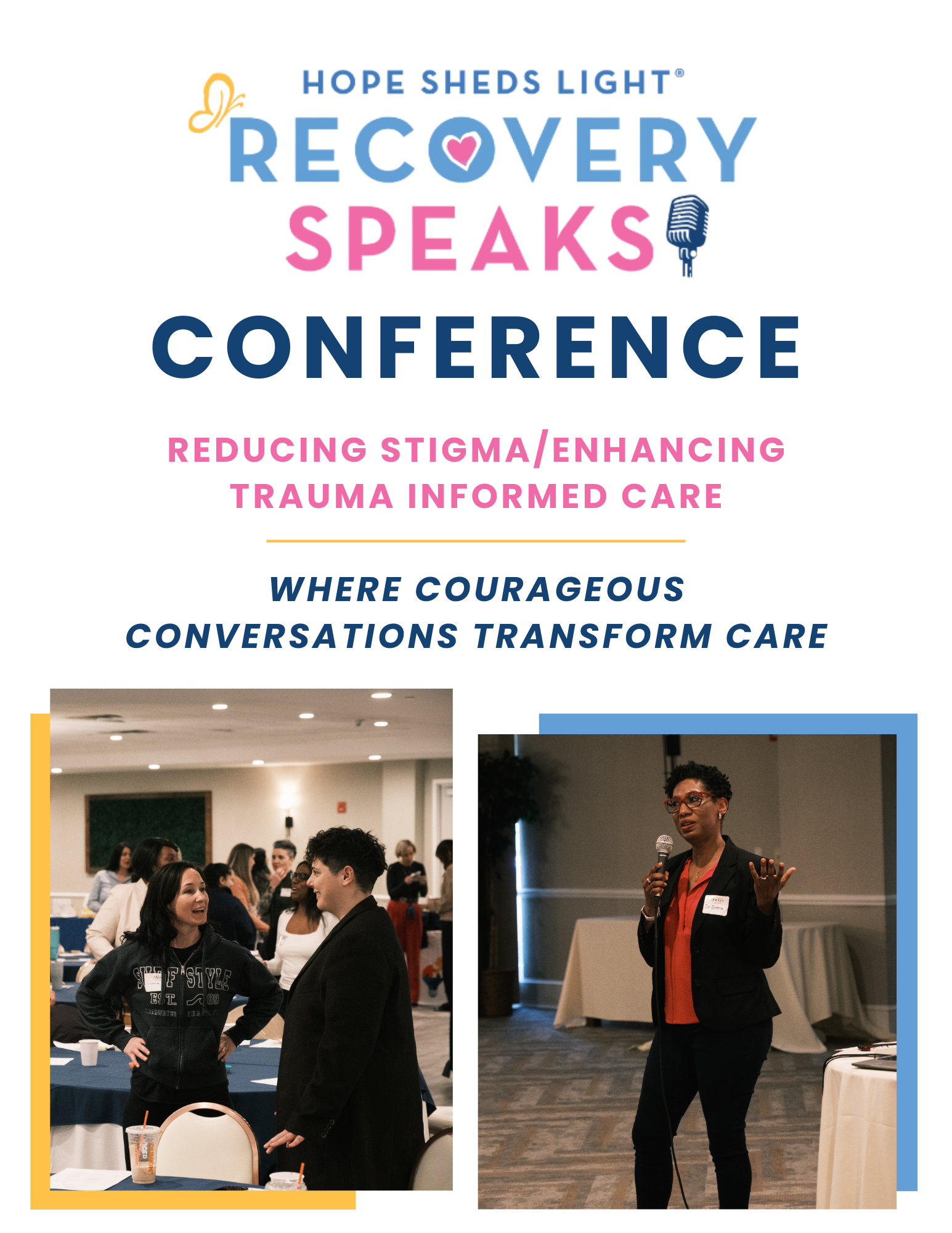 Hope Sheds Light's Recovery Speaks Conference image