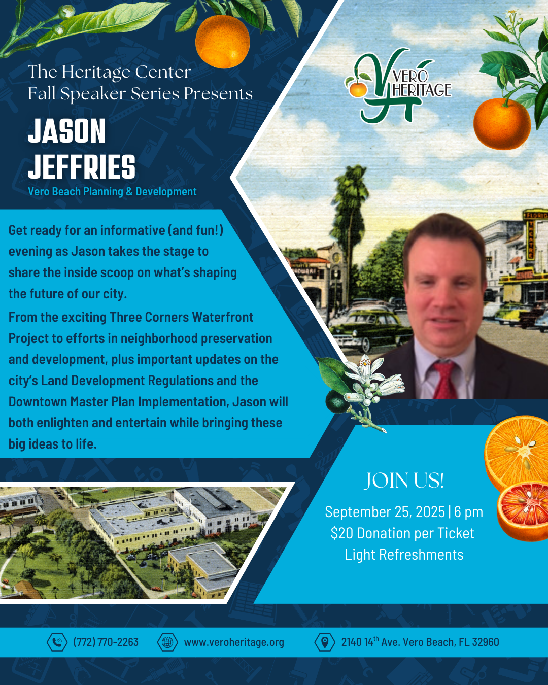 The Heritage Center Fall Speaker Series Presents Jason Jeffries image