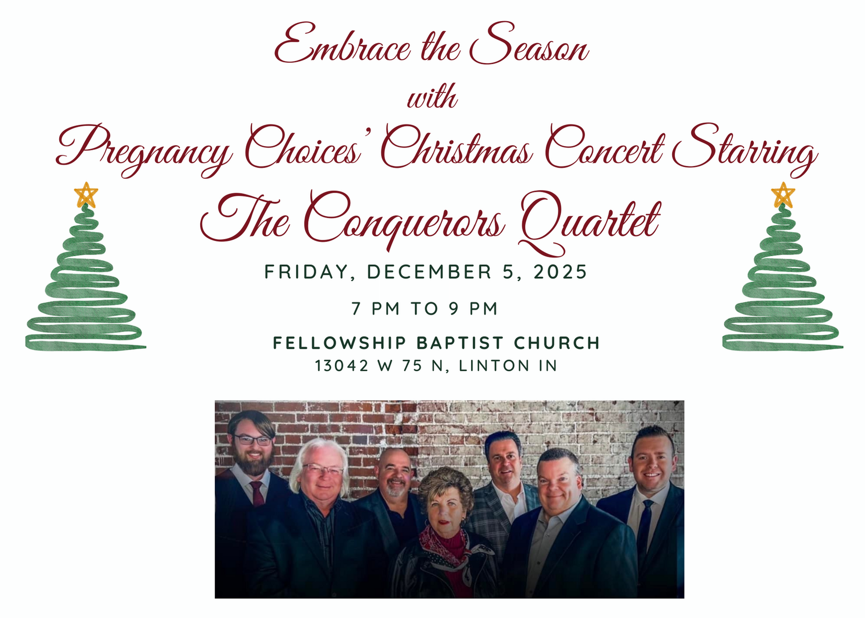 Embrace the Season with Pregnancy Choices' Christmas Concert image