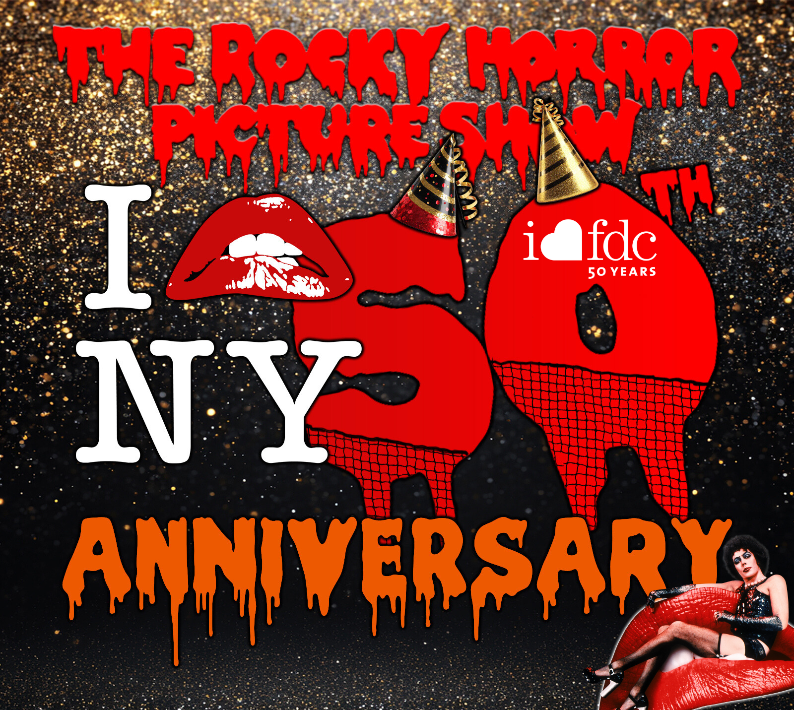 The Ultimate 50th Anniversary Celebration: FDC Meets Rocky Horror Picture Show at Kent Theater! image