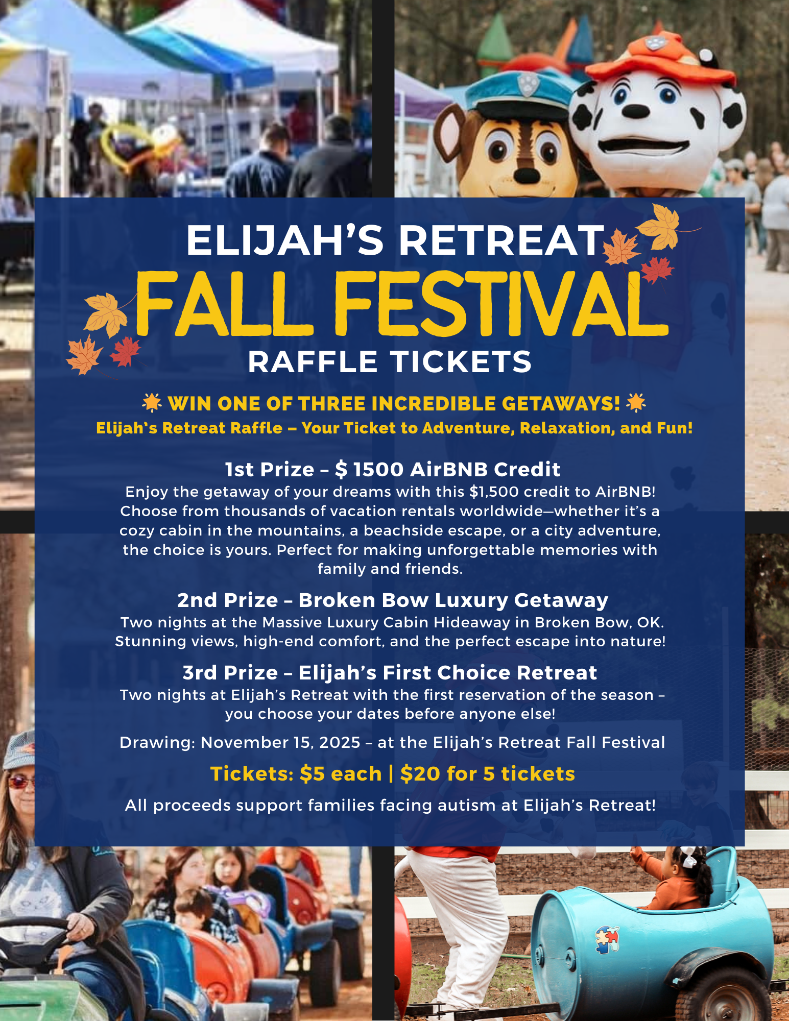 2025 Elijah's Retreat Fall Festival Raffle image