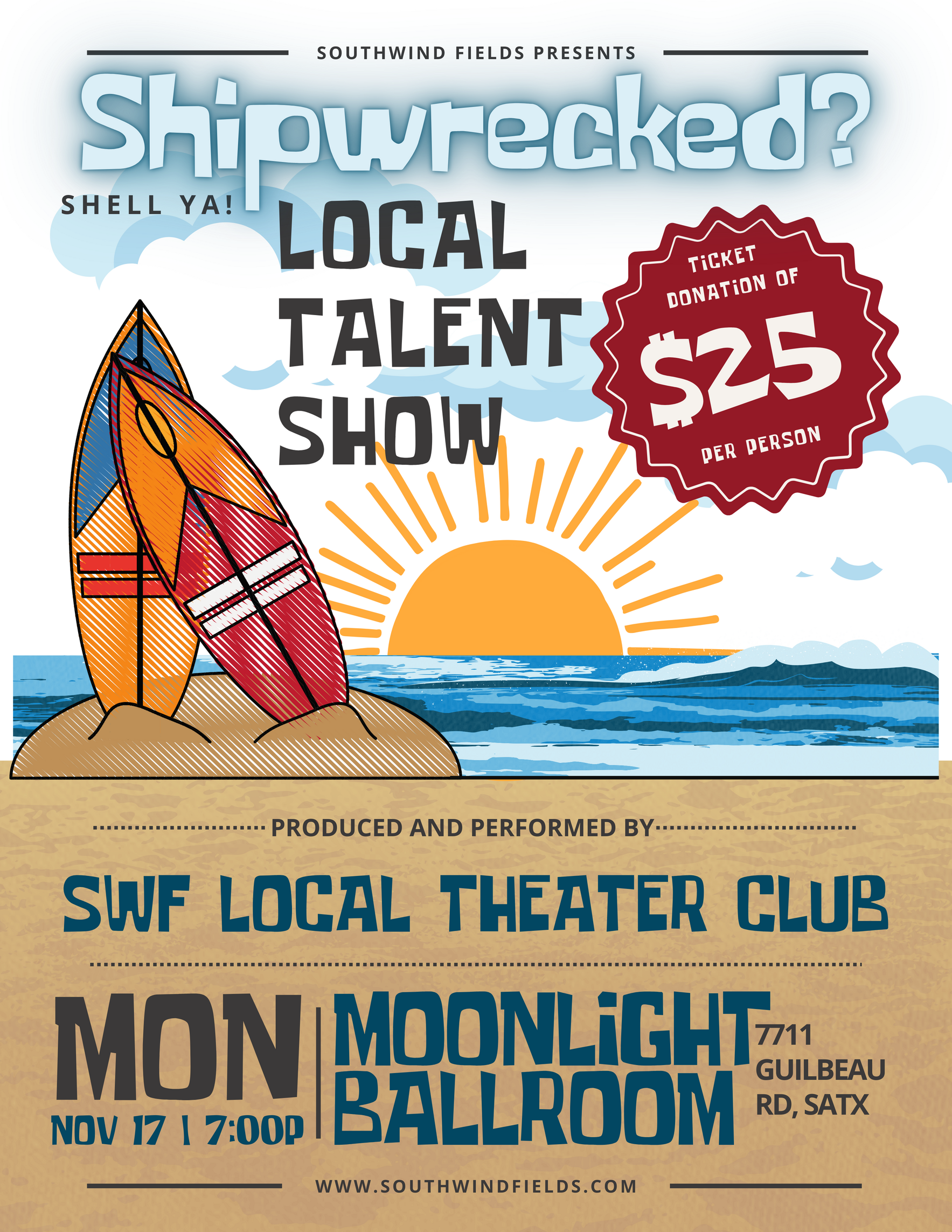 Shipwrecked Local Talent show image