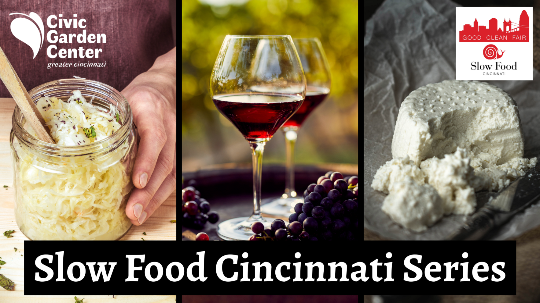 Slow Food Cincinnati Series: Making Sauerkraut, Wine and Cheese image