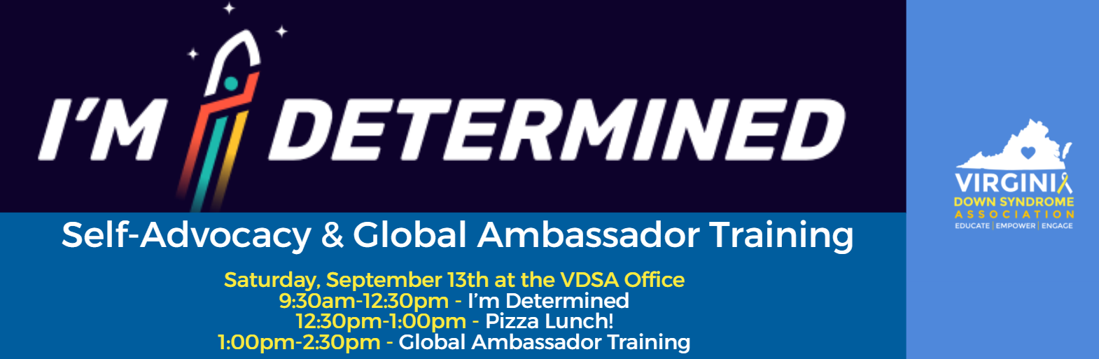 I'm Determined Self-Advocacy Training & Global Ambassador Training image