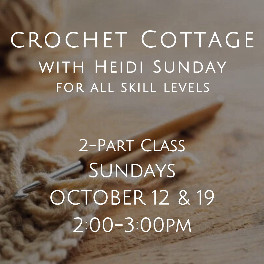 Crochet Cottage with Heidi Sunday image