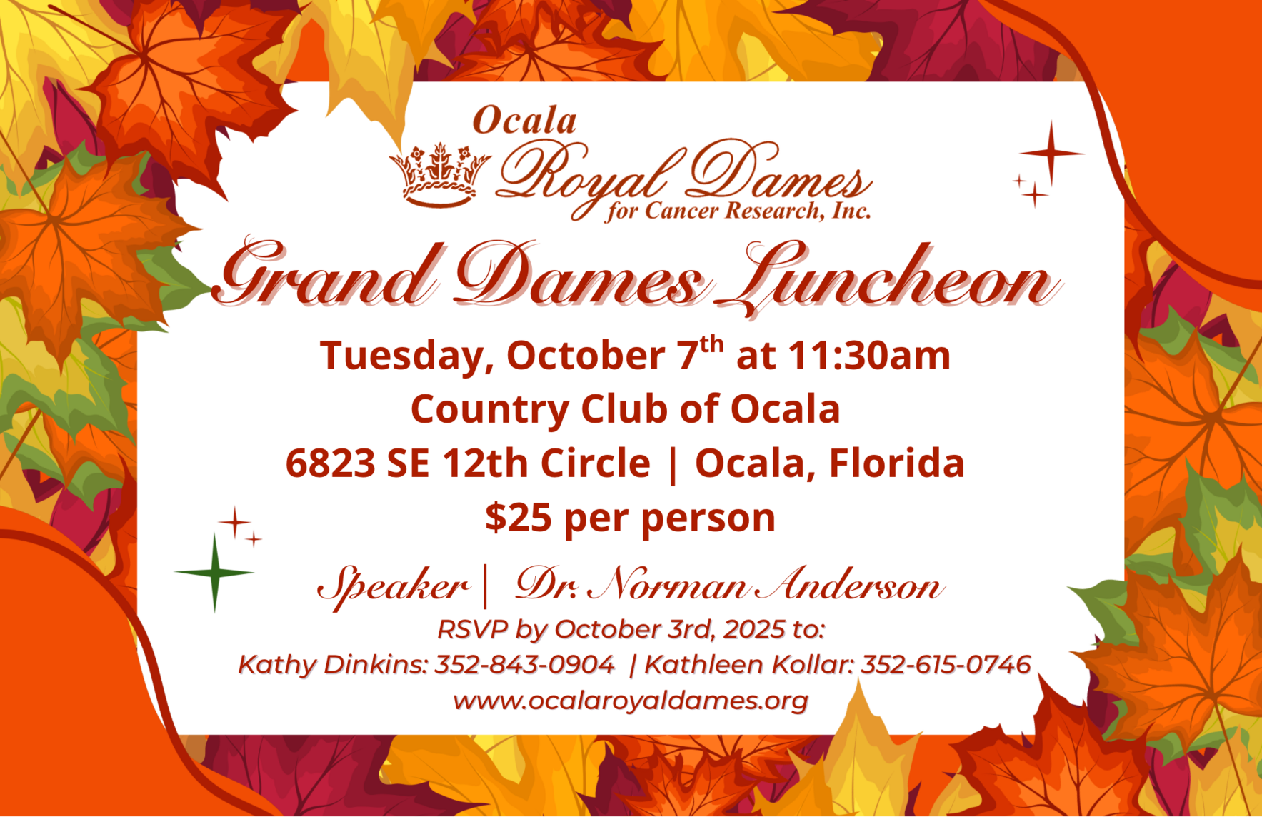 Grand Dames Luncheon | October 2025 image
