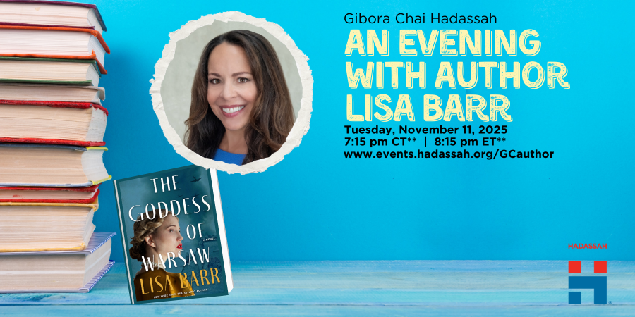 MW - CNS - Gibora Chai An Evening with Author Lisa Barr image