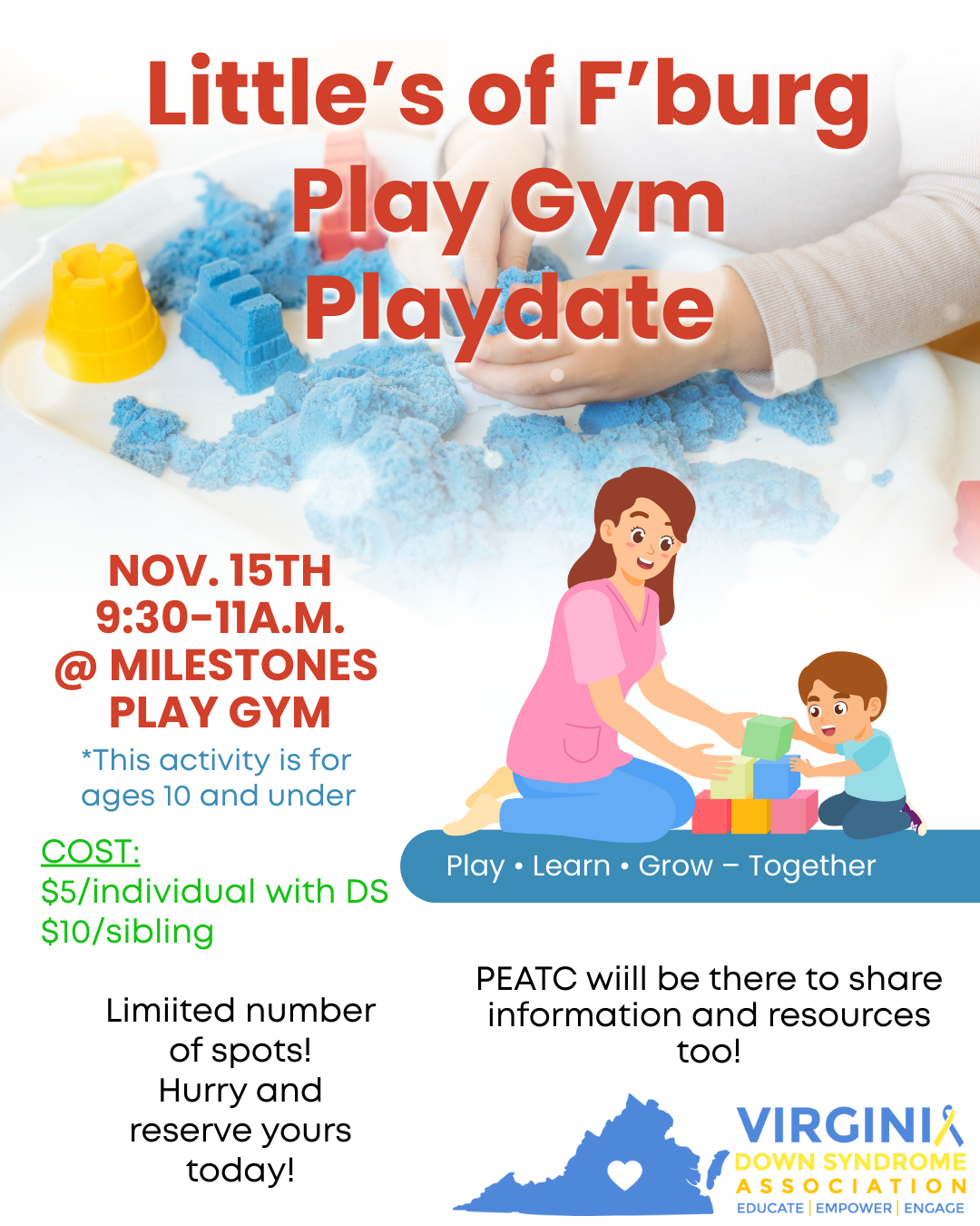 Little's of F'burg: Play Gym Playdate image