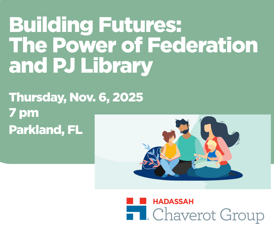 FL - FBR - Chaverot Group Building Futures The Power of Federation and PJ Library 2025 image
