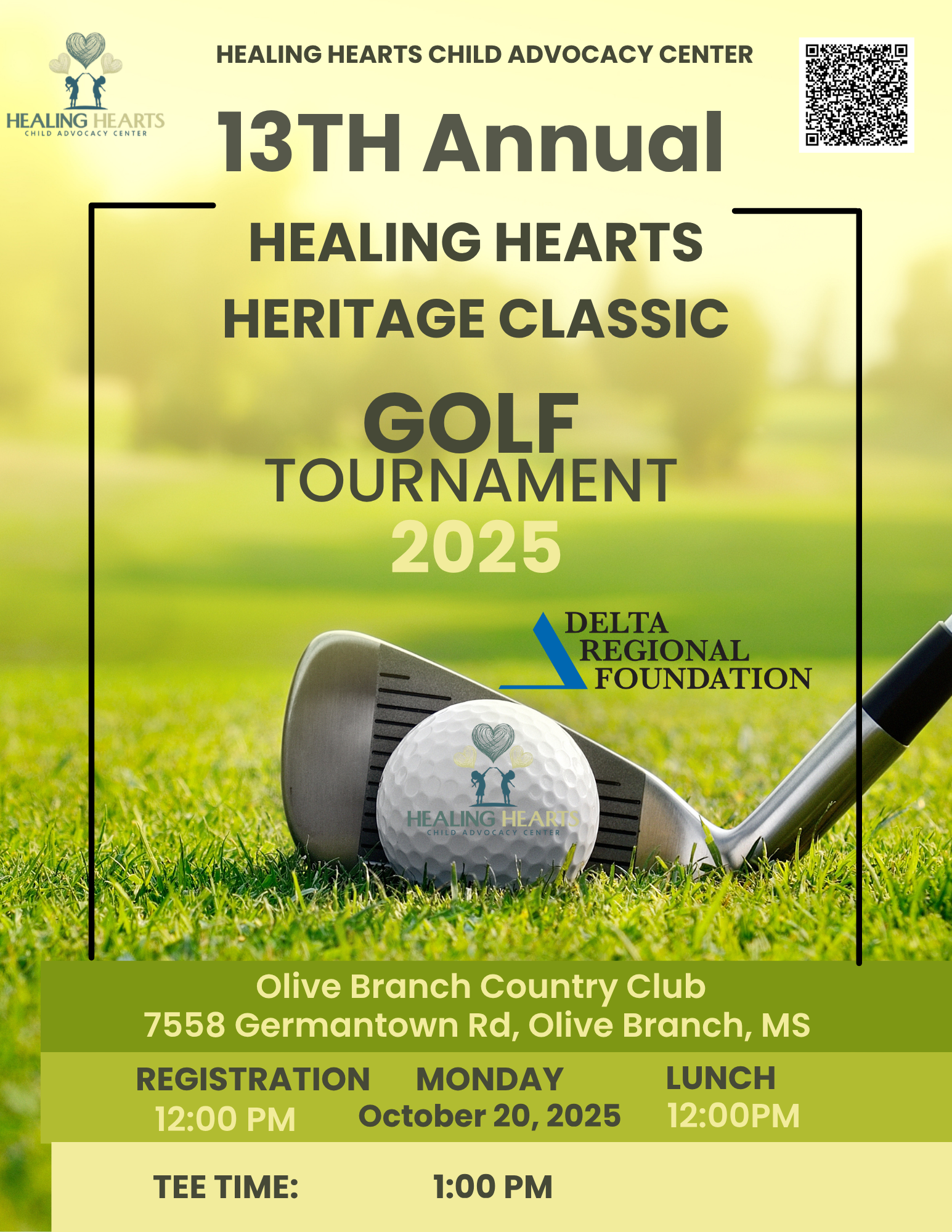13th Annual Healing Hearts Heritage Classic Golf Tournament image