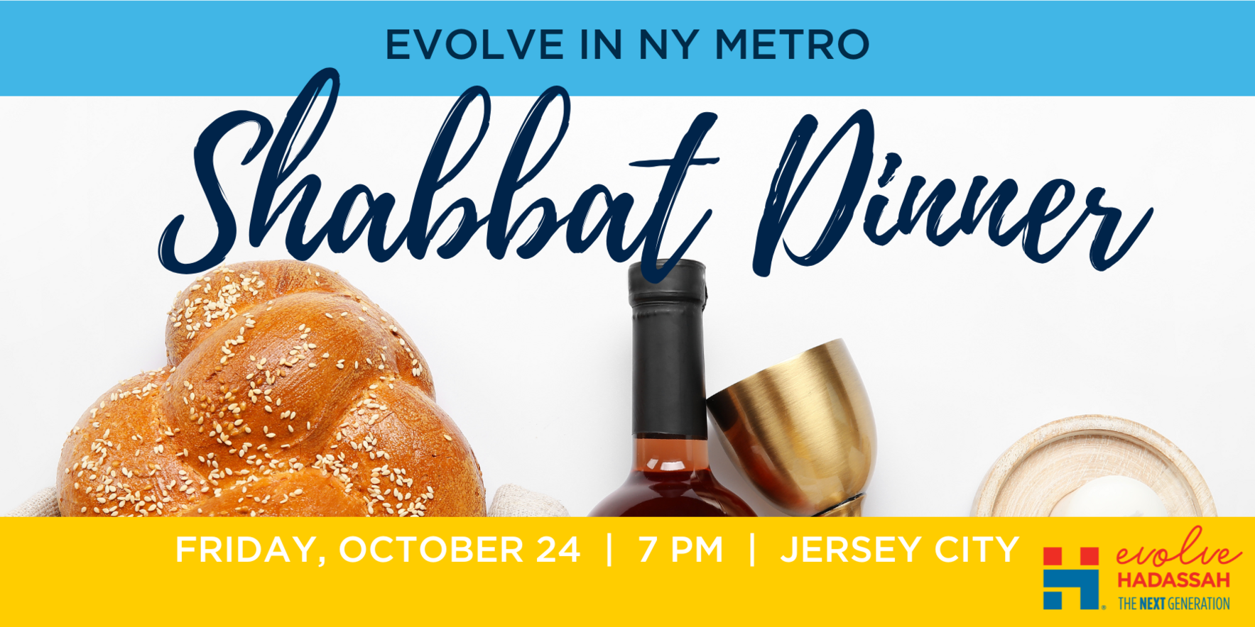 METRO - NY - Evolve in NY Metro - Shabbat Dinner 2 - 2025 image