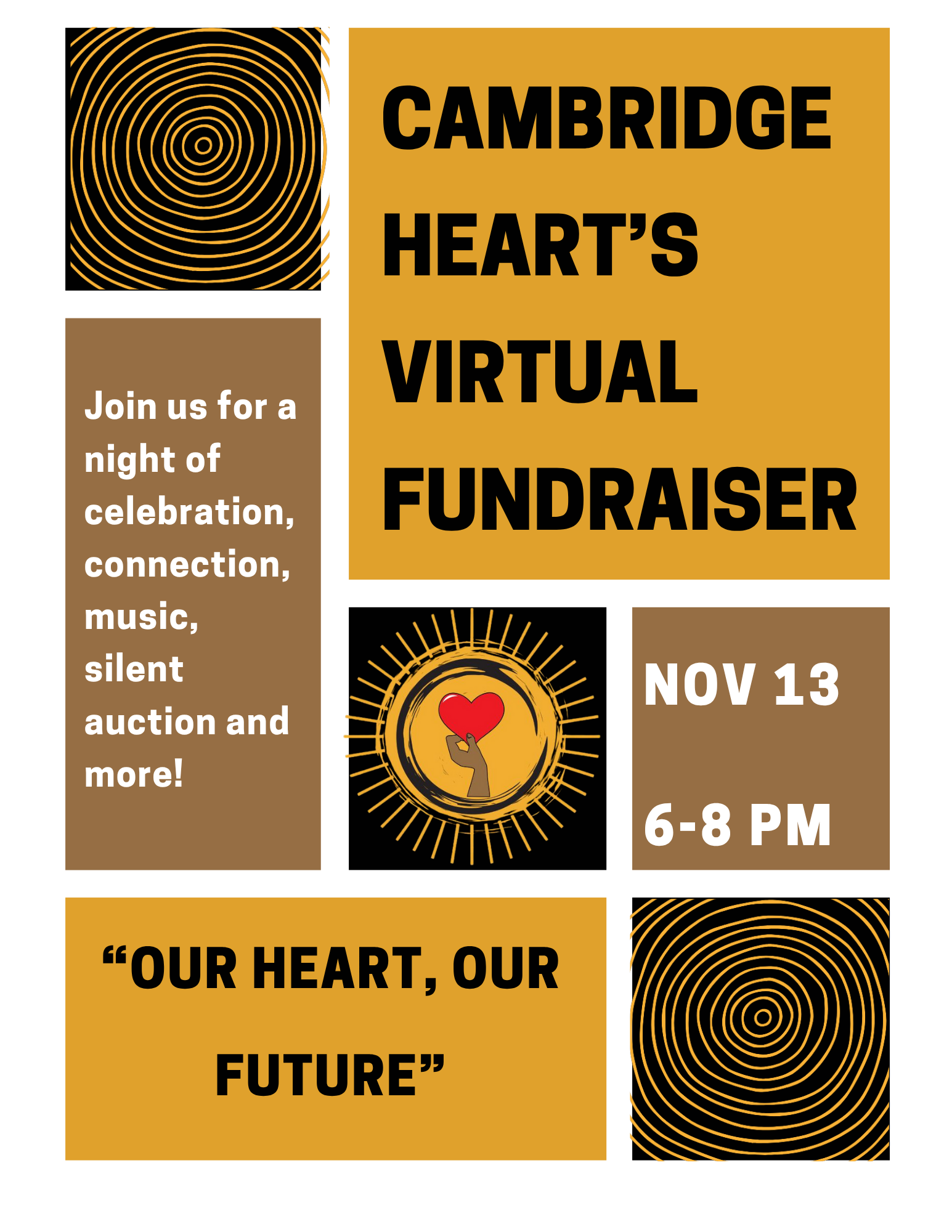 Cambridge HEART's Virtual Fundraiser: Our HEART, Our Future image