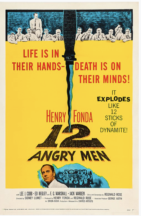 12 Angry Men-A "Readers Theater" style performance- A fundraising event! image