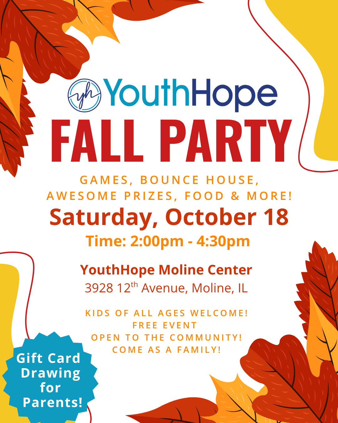 Reaching the Next Generation & Fall Party Sign-Up image