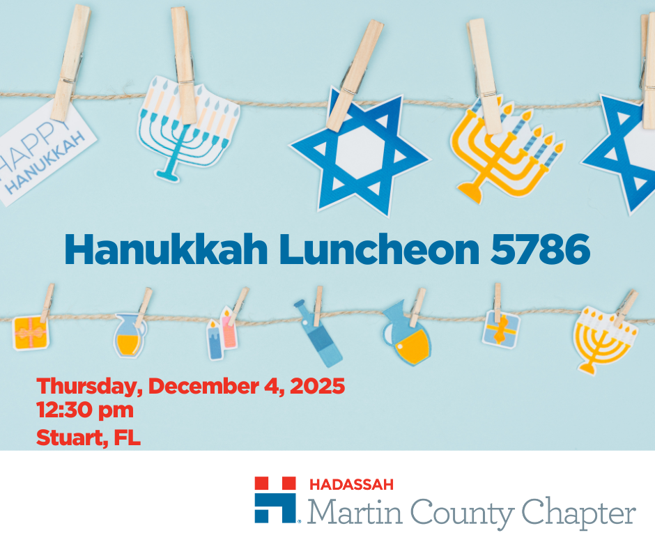 FL - FAR - Martin County Hanukkah Luncheon 2025 image