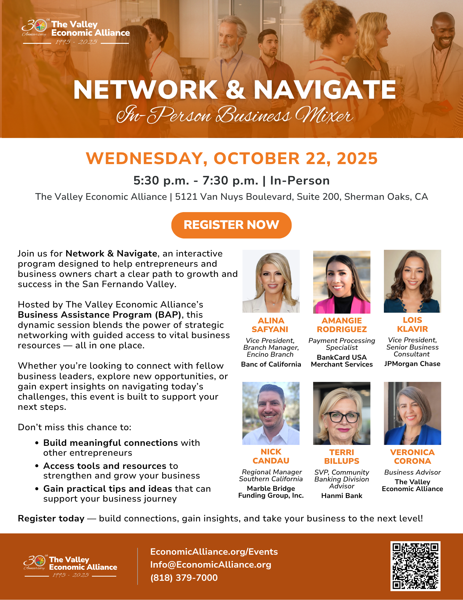 Network & Navigate - In Person Business Mixer image