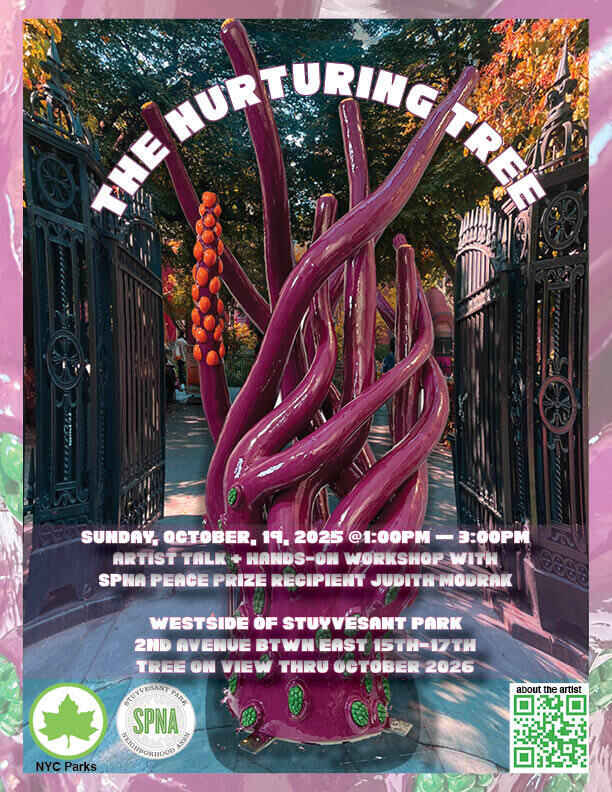 “Nurturing Tree” Springs to Life with Artist Judith Modrak image