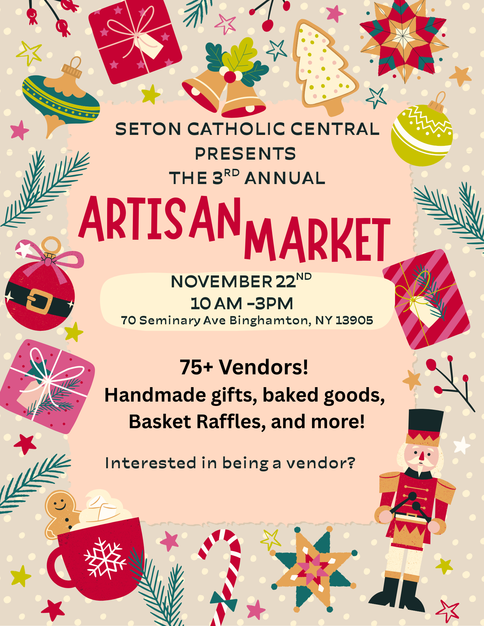 SCC 3rd Annual Artisan Market image