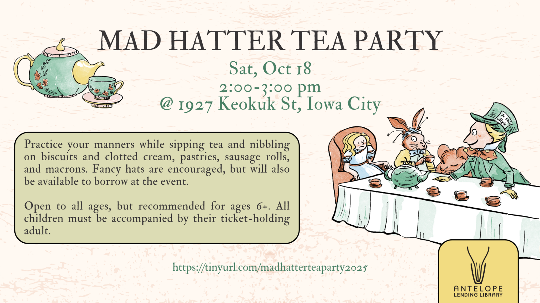 🫖 Mad Hatter Tea Party image