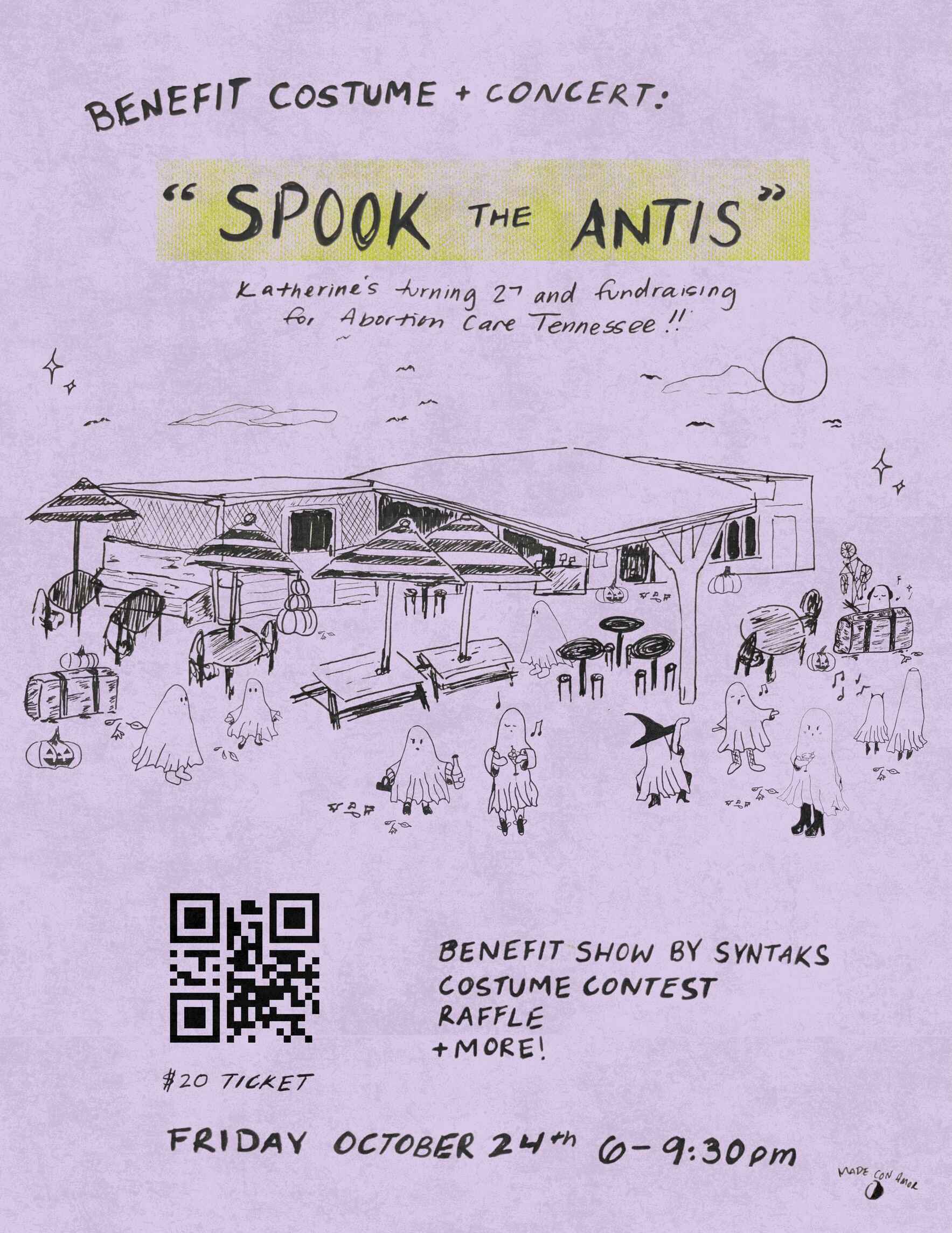 Spook The Antis! A Benefit Show and Costume Party for TN Abortion Funds  image