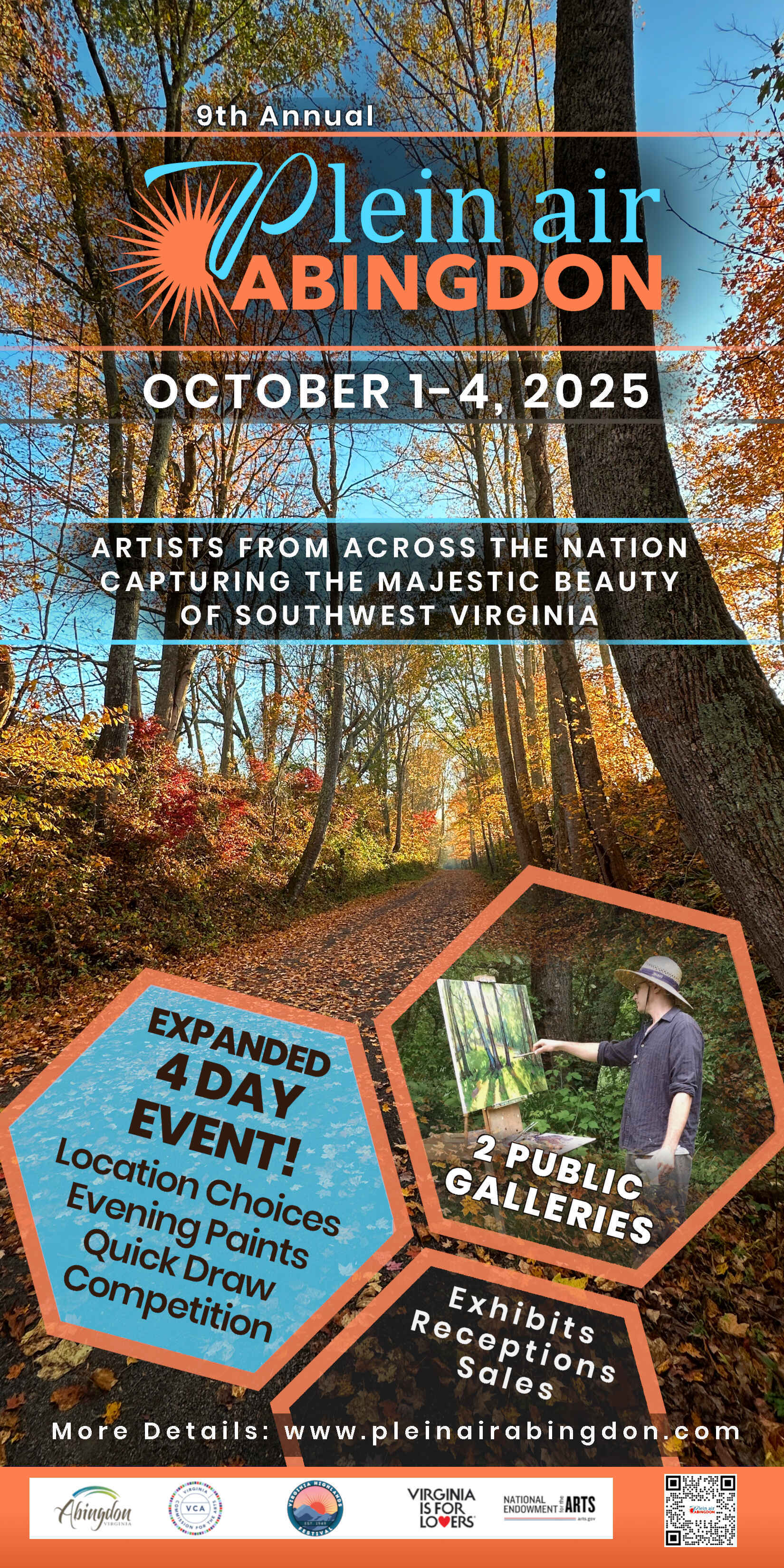 9th Annual Plein Air Abingdon, Grand Finale Exhibit & Reception, VIP RSVP image