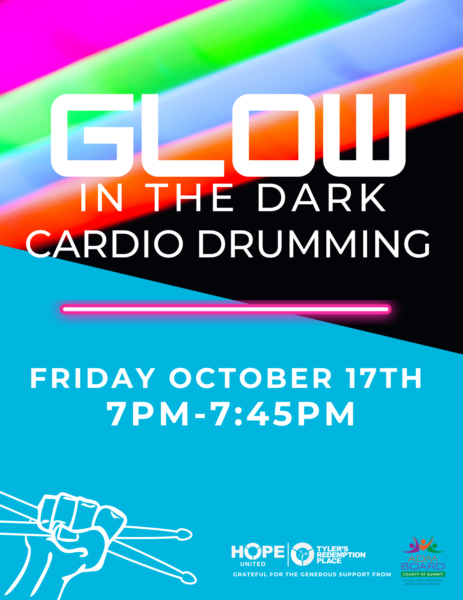 Glow in the Dark Cardio Drum image