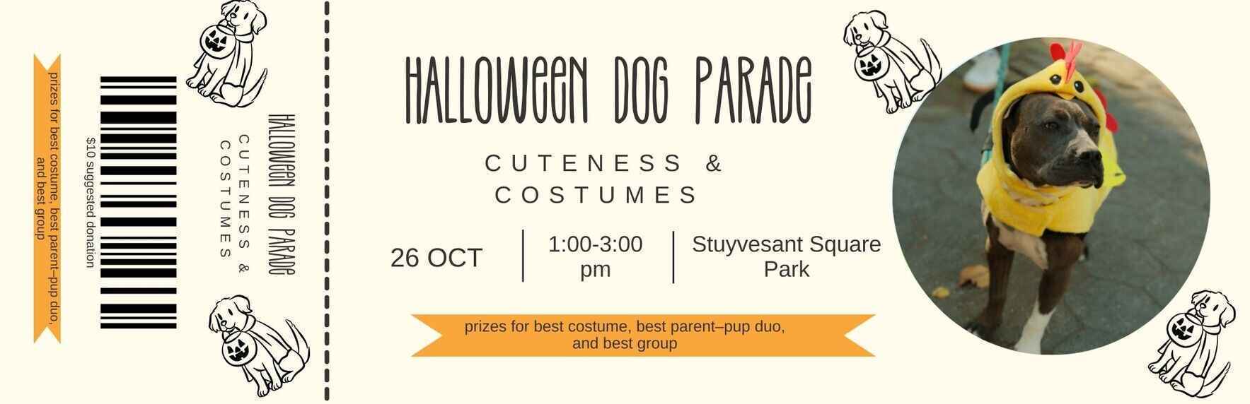 Halloween Dog Costume Contest and Parade image