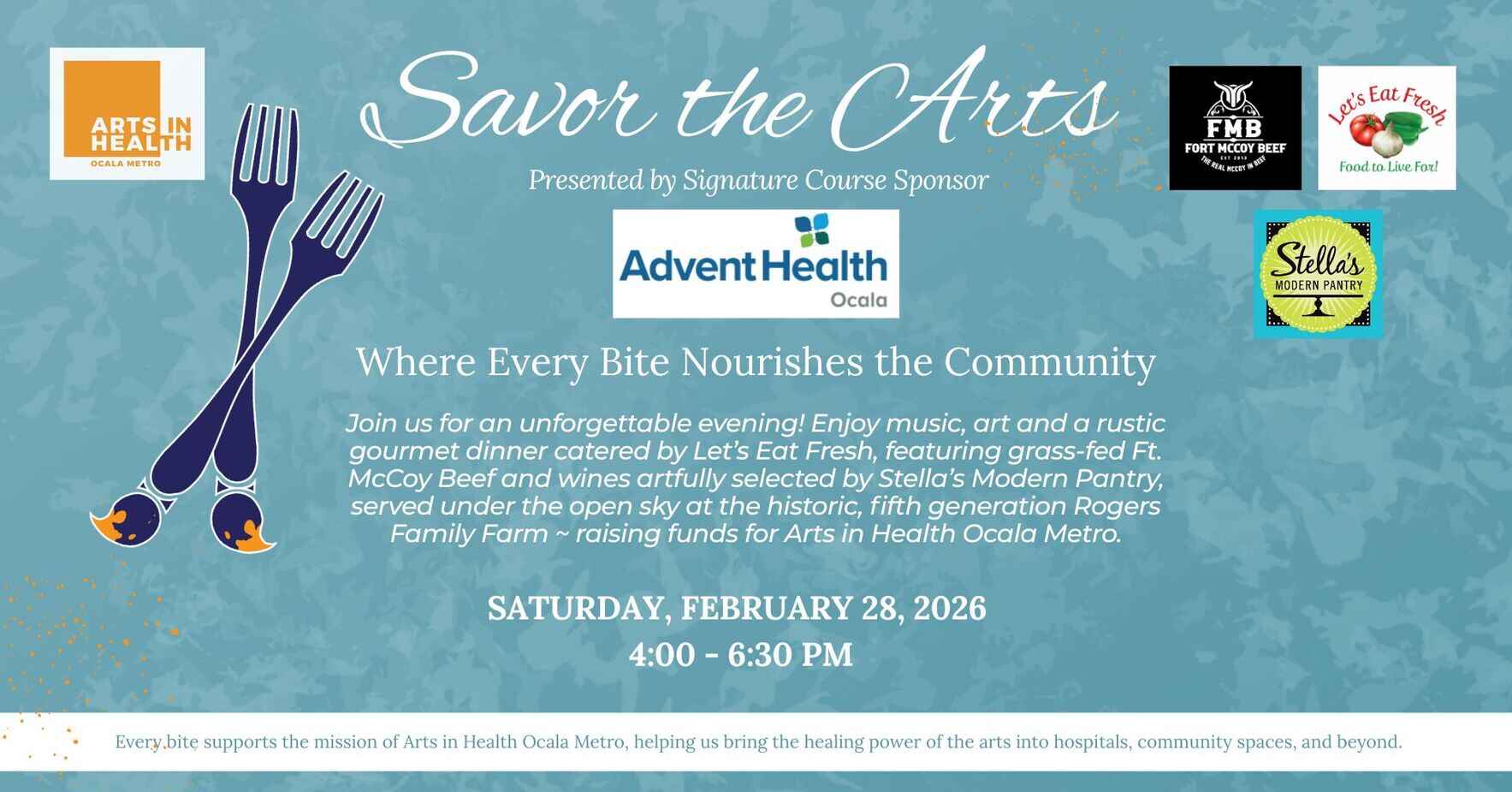 Savor the Arts Fundraiser image