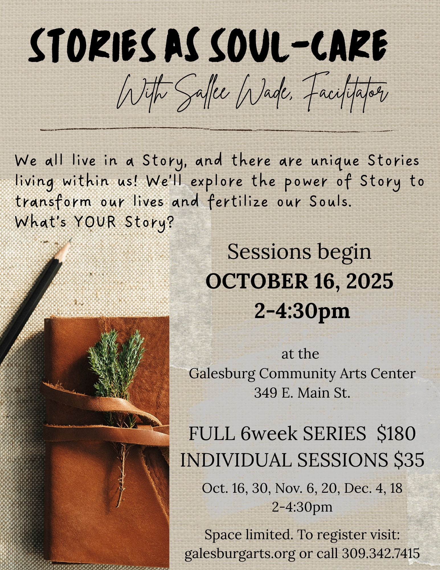 Stories as Soul-Care with Sallee Wade image