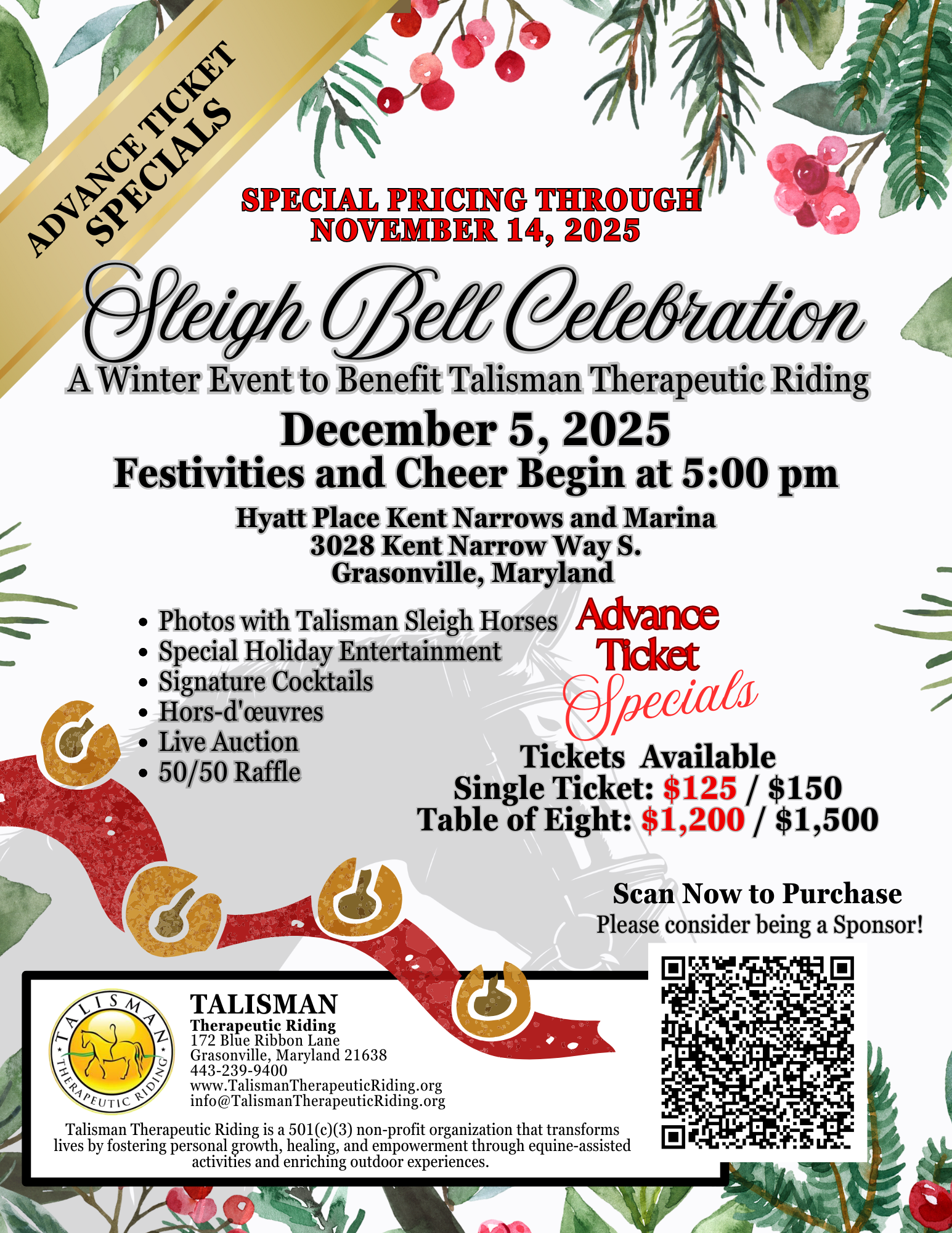 2025 Talisman Sleigh Bell Celebration image