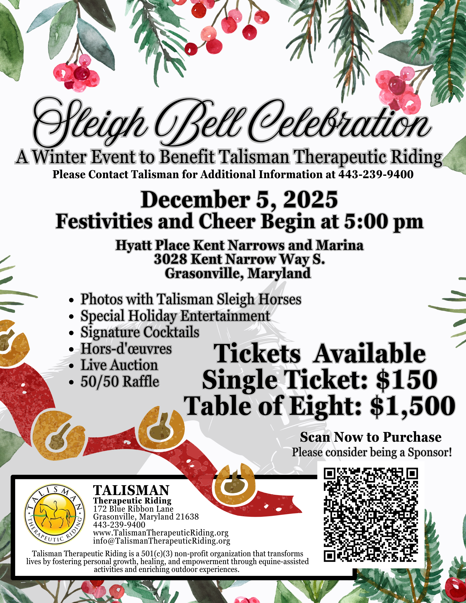 2025 Talisman Sleigh Bell Celebration image