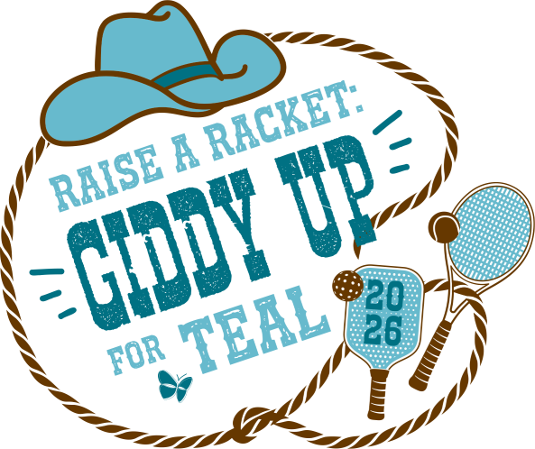 Raise A Racket:Giddy Up for Teal image