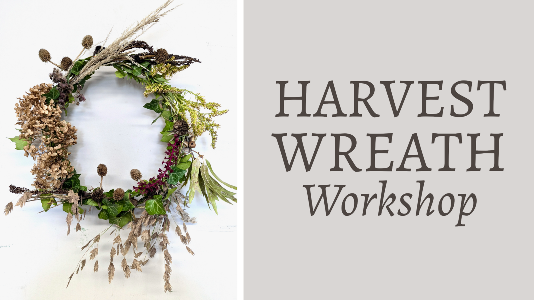 Harvest Wreath Workshop image