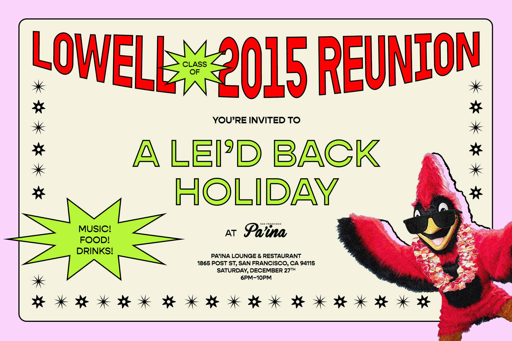 Class of 2015 -- 10-Year Reunion image