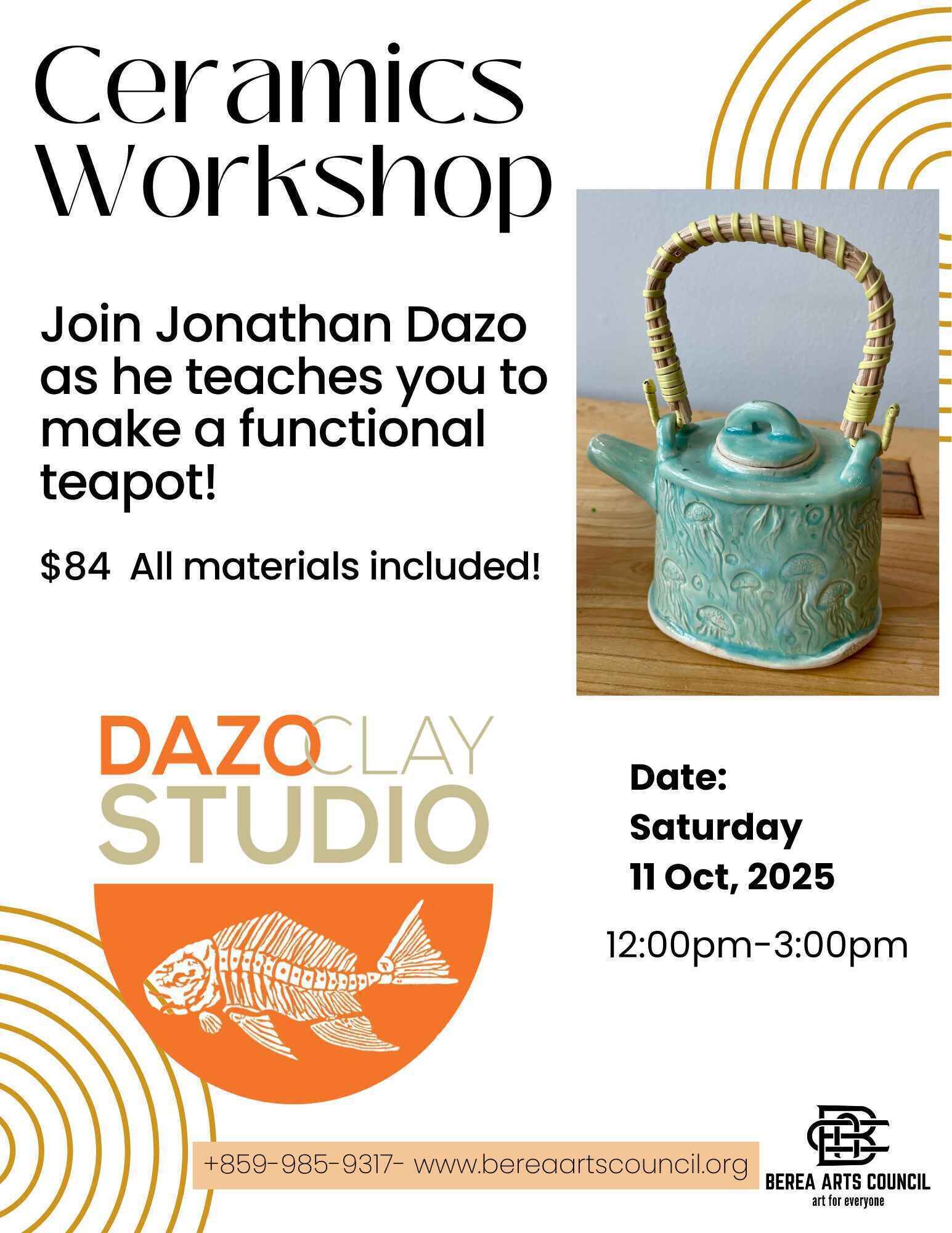 Make a Functional Teapot with Jonathan Dazo image