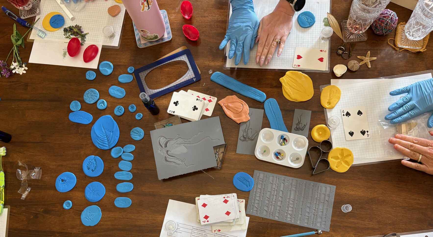 Make Your Own Botanical Silver Metal Clay Jewelry image