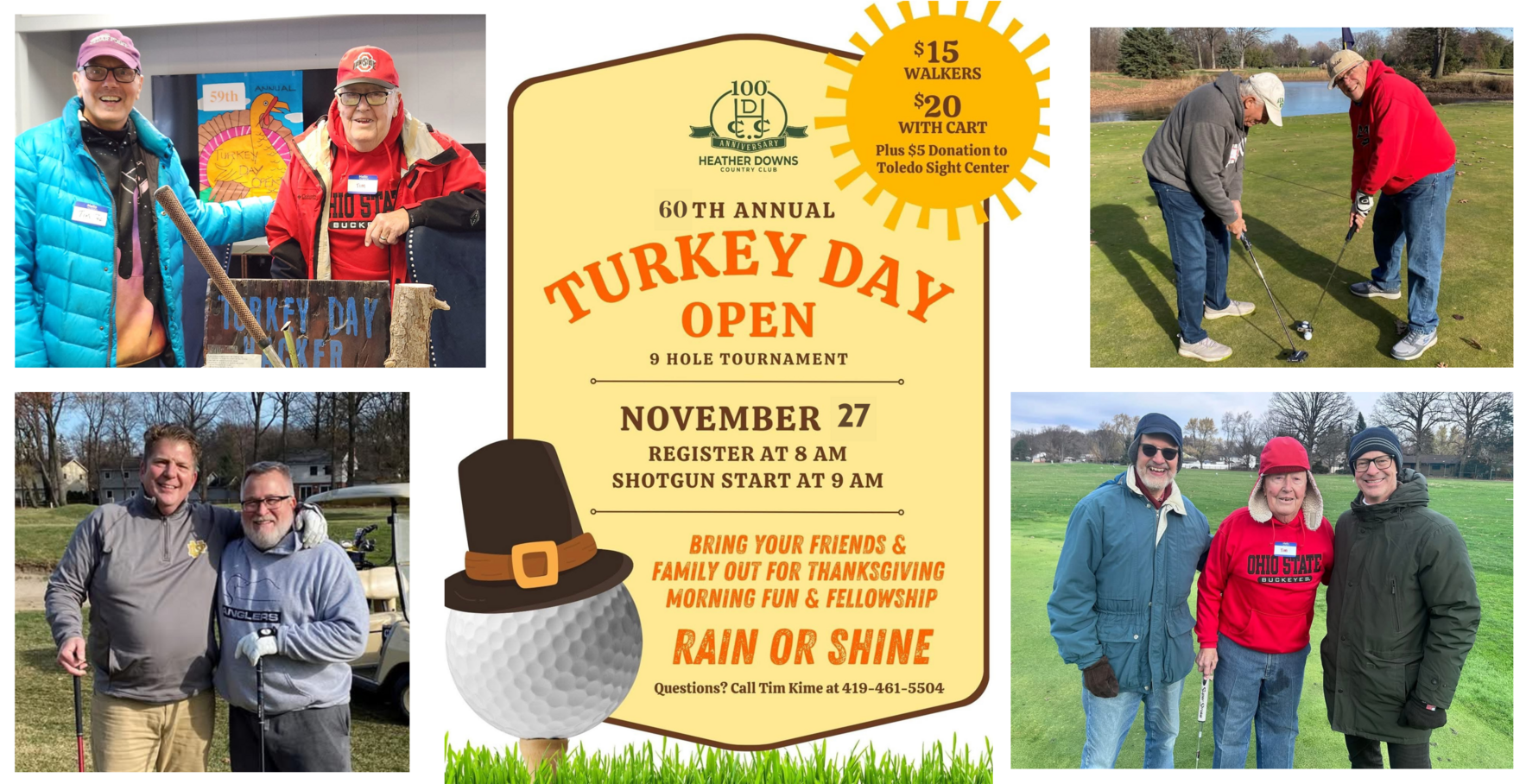 60th Annual Turkey Day Open Benefiting The Sight Center image