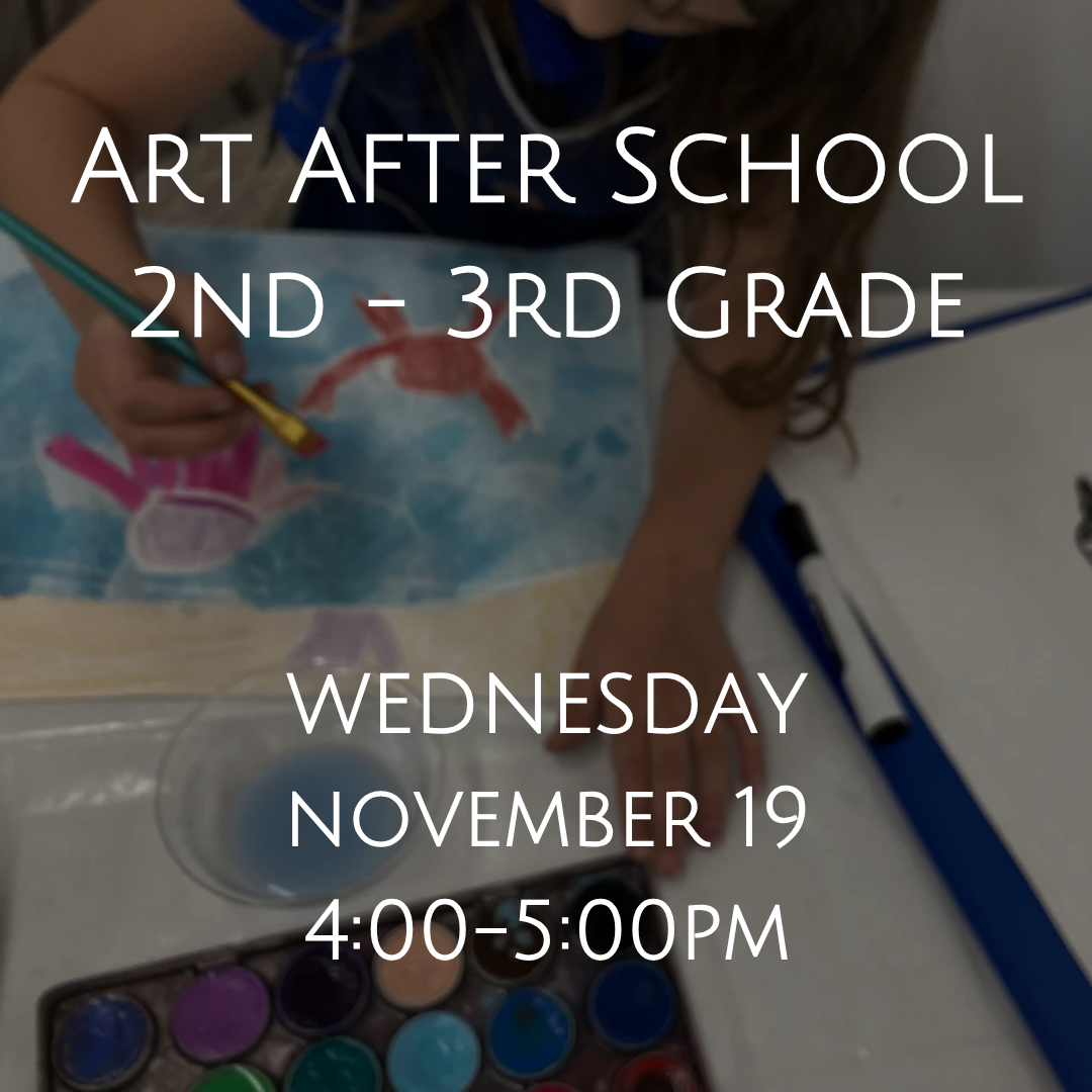 Art After School (2nd - 3rd Grade) with Instructor Terri Baker image