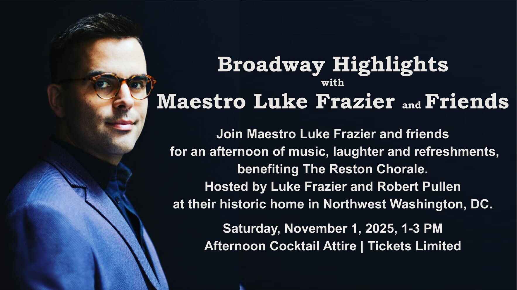 Broadway Highlights with Maestro Luke Frazier and Friends image