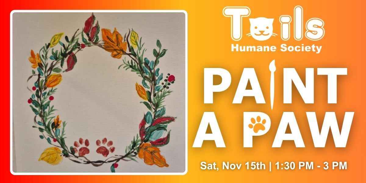 Paint a Paw: Fall image