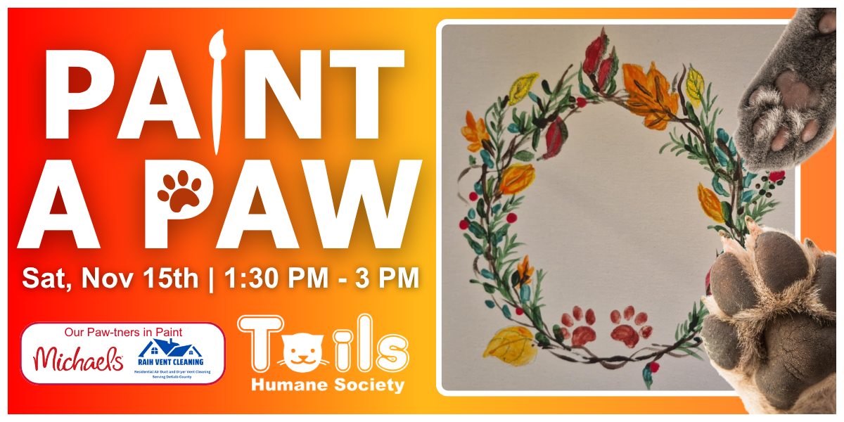 Paint a Paw: Fall image
