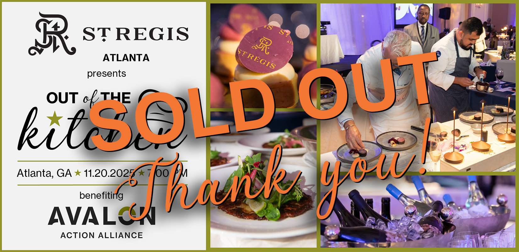 St. Regis Atlanta’s 7th Annual Out of the Kitchen Fundraiser image