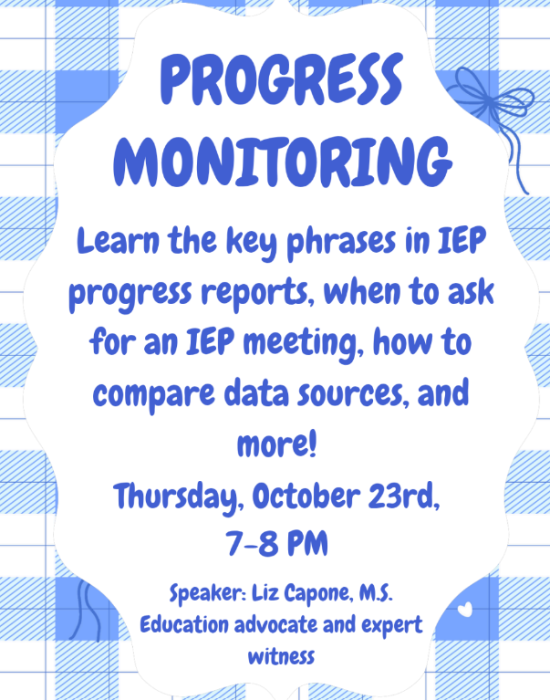 Progress Monitoring Webinar image