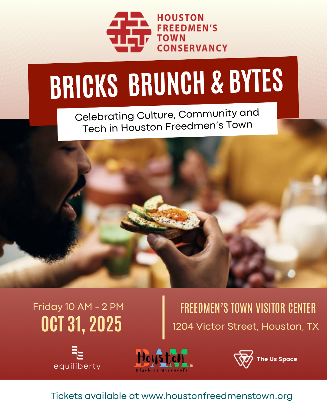 Bricks, Brunch and Bytes image
