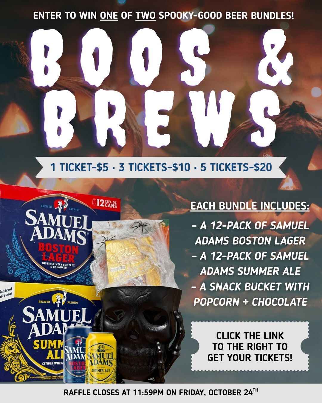Boos & Brews Raffle image