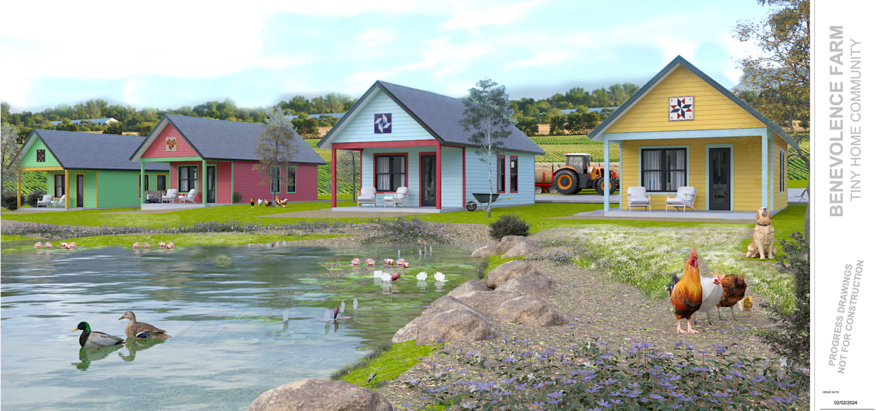 Tiny Home Groundbreaking Ceremony image